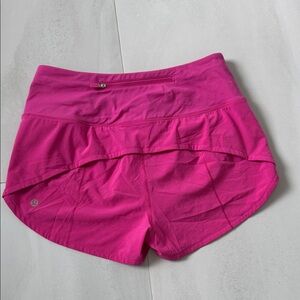 lululemon athletica Women's Vibrant Pink Athletic Shorts